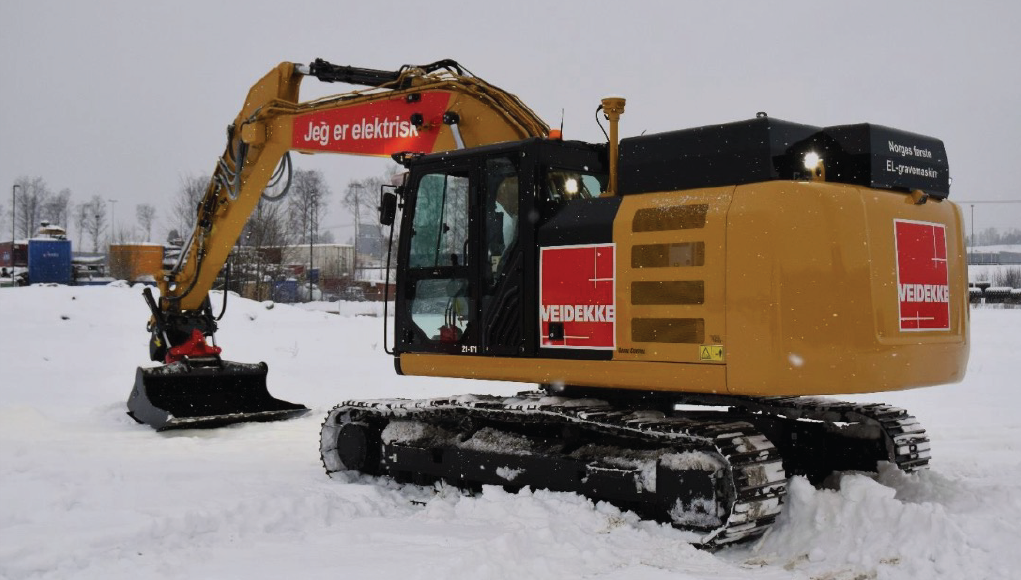 Veidekken ensimmäinen Cat 323F Z-line